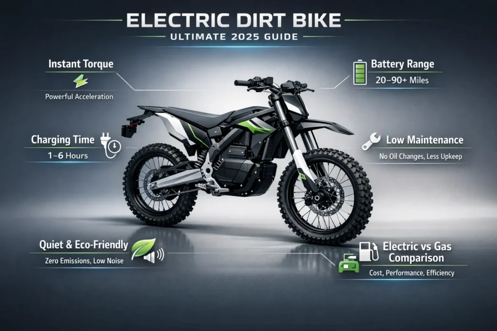 Electric dirt bike