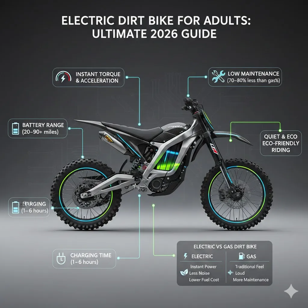 Eletric Dirt Bike for adults