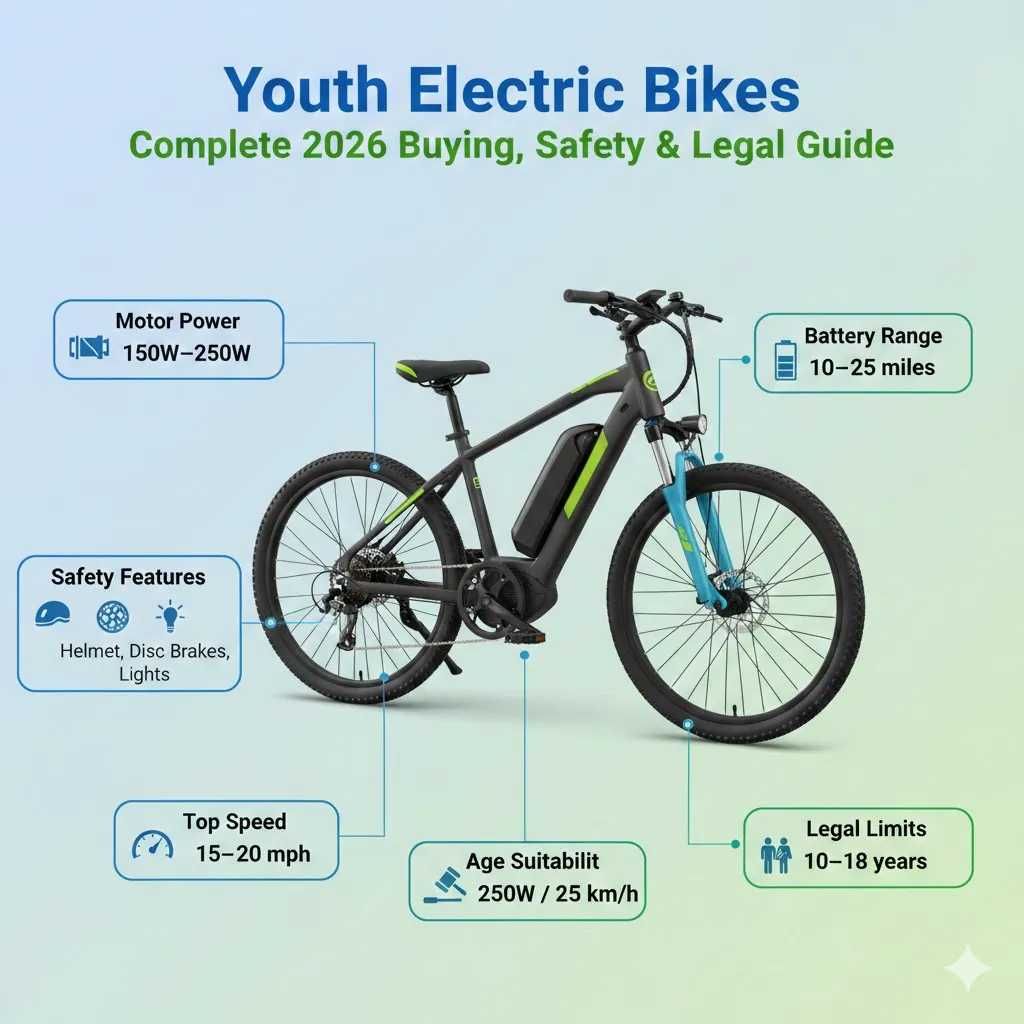 Youth electric bike promt image gimana