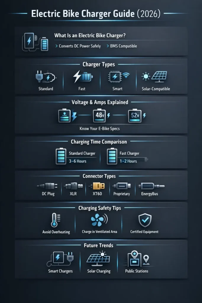 Electric bike charger