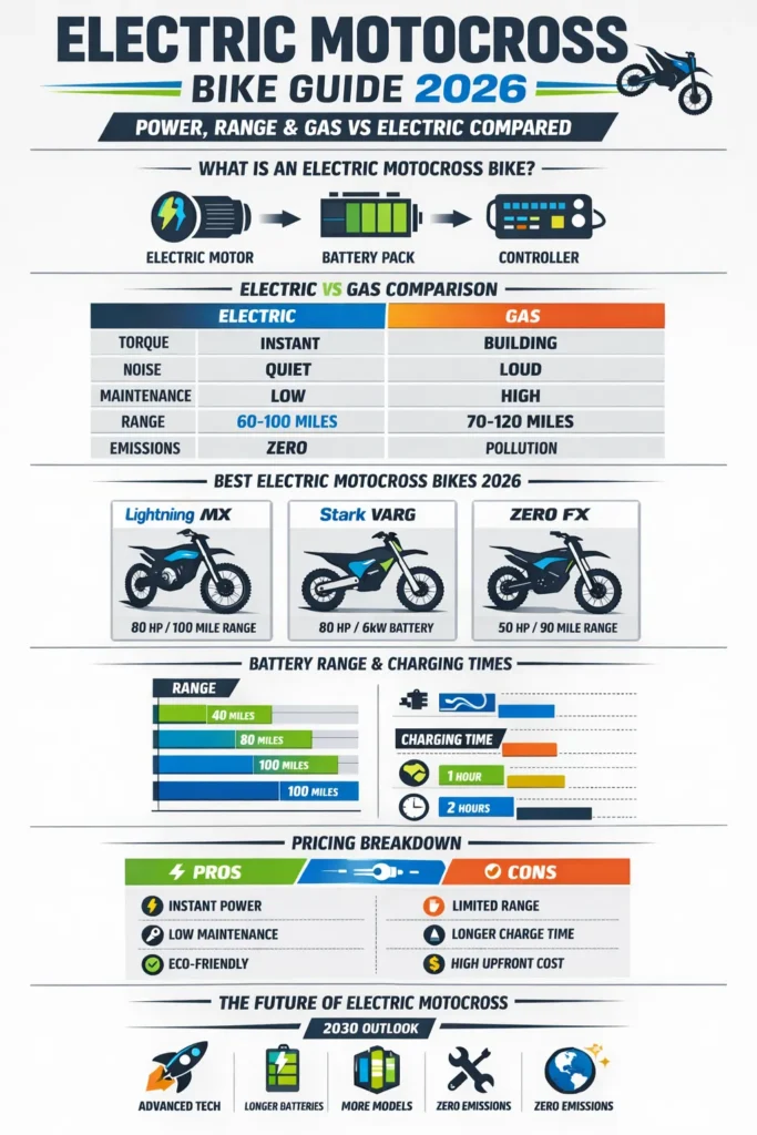 Electric motocross bike