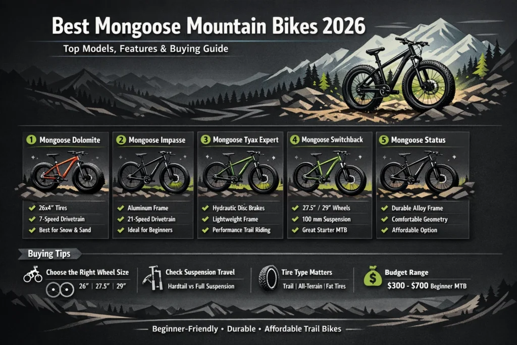 Mongoose bike mountain bike