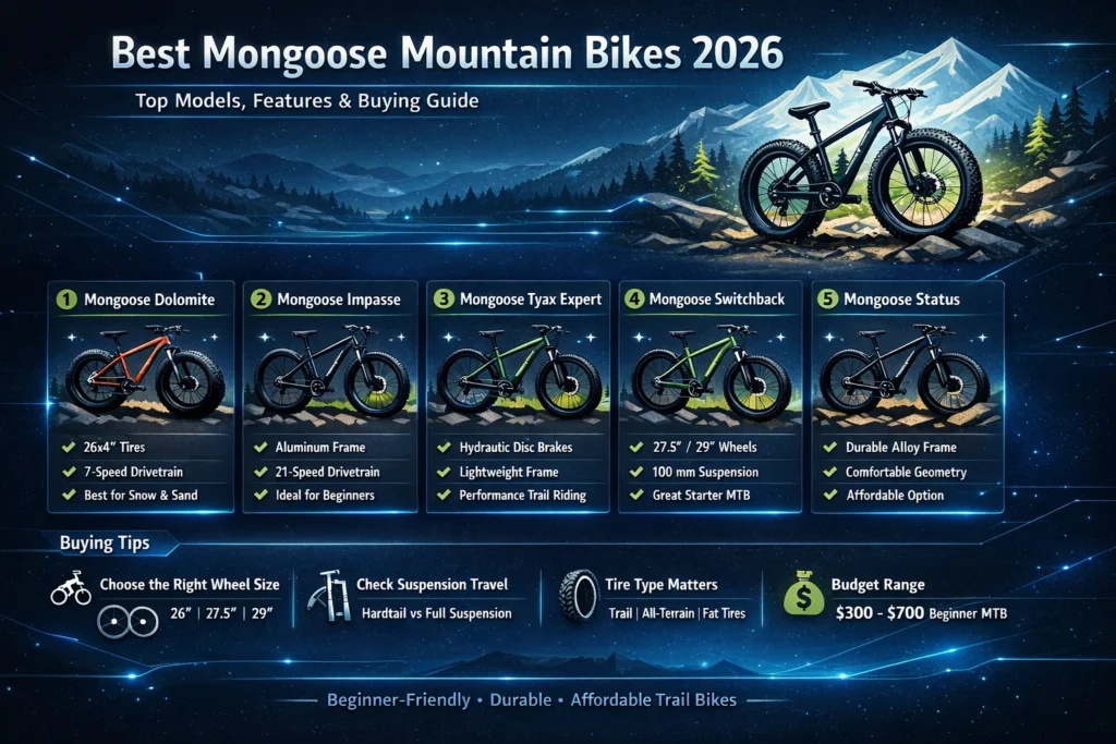 Mongoose bike mountain bike