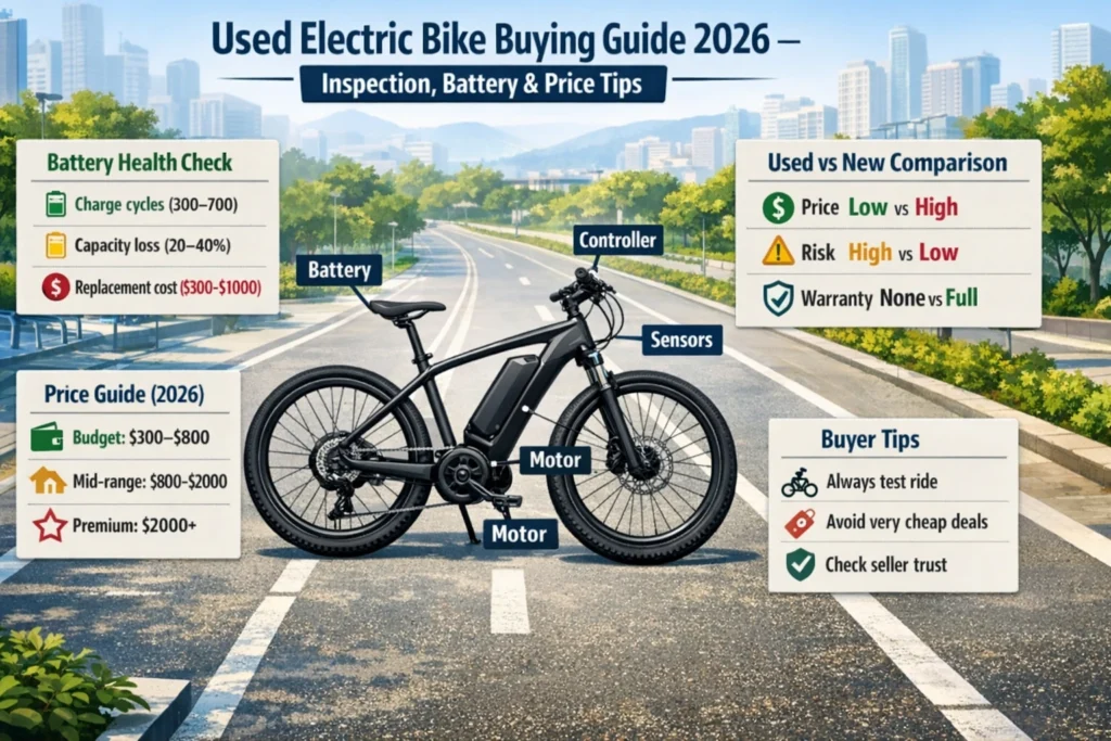 Bike electric used