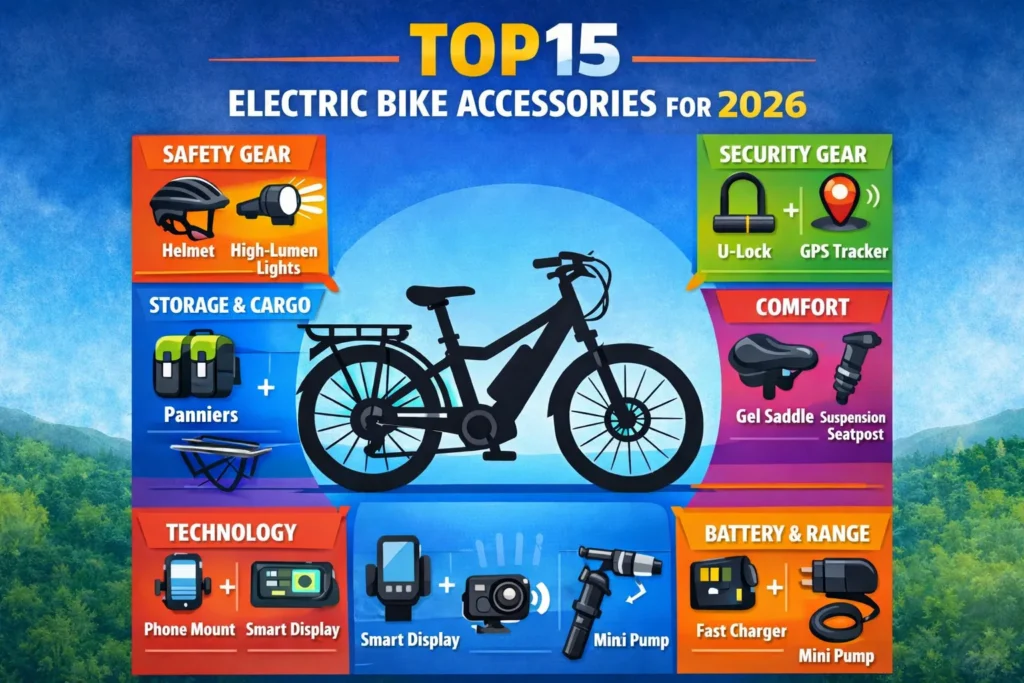 Electric bike accessories