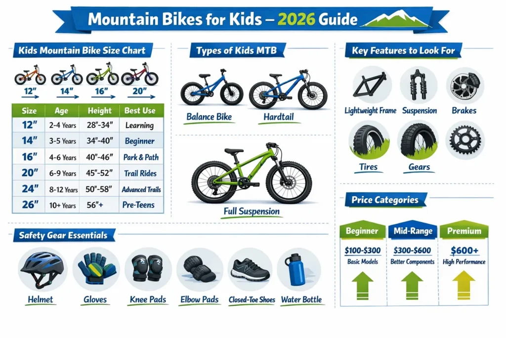 Mountain bikes for kids