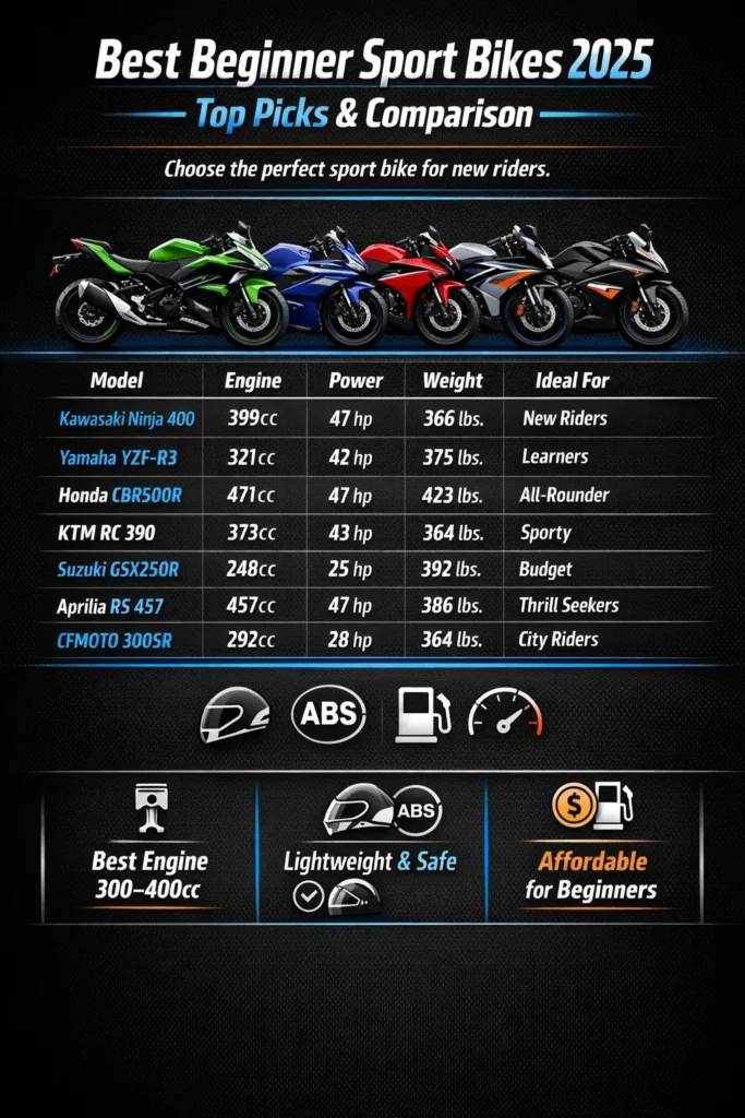 Best beginner sport bike