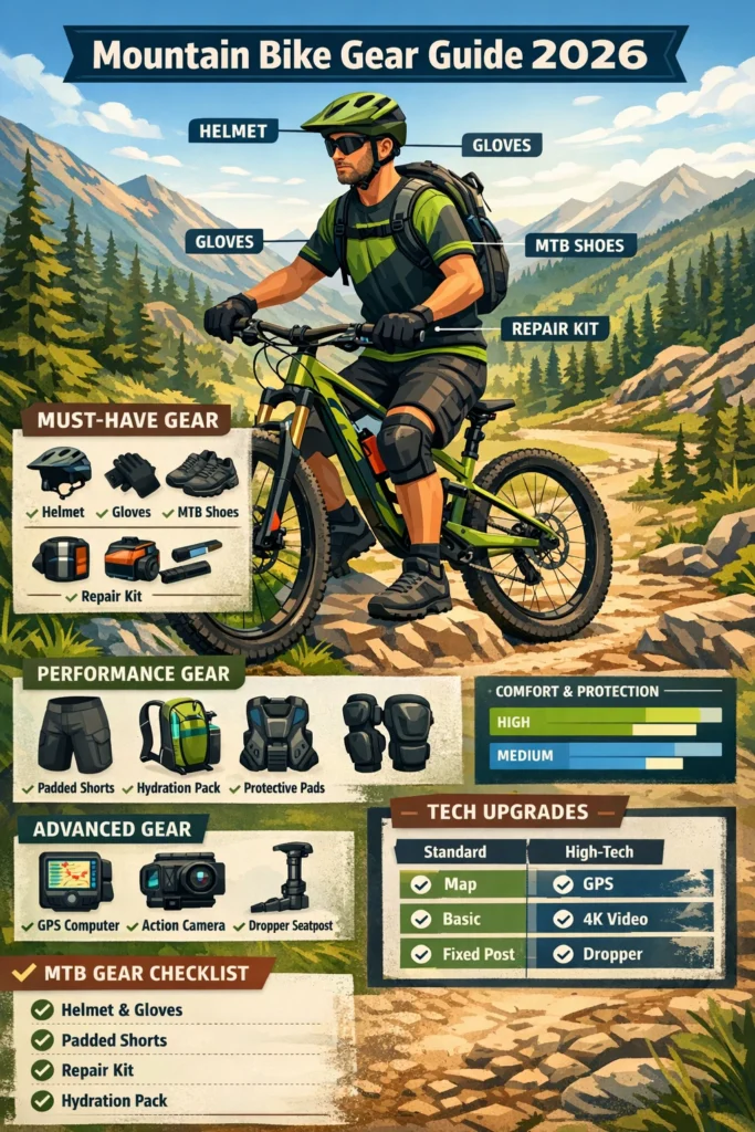 Mountain bike gear