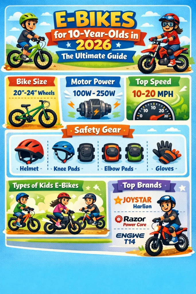 Electric bike for 10 year old