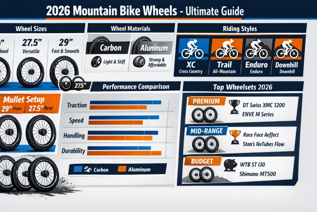 Mountain bike wheels