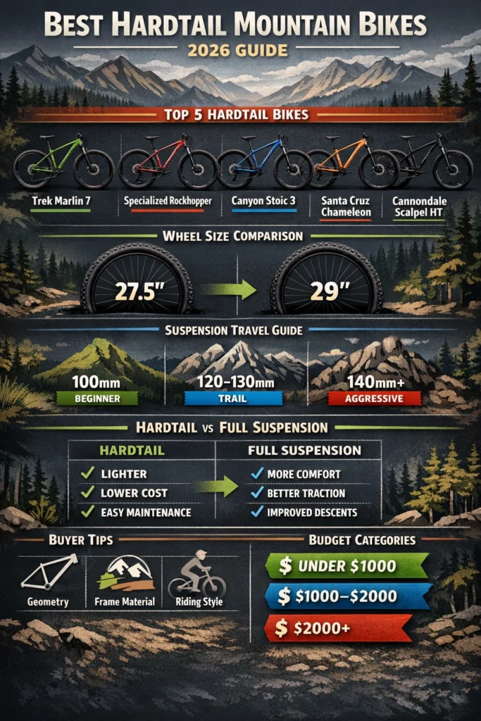 Best hardtail mountain bikes