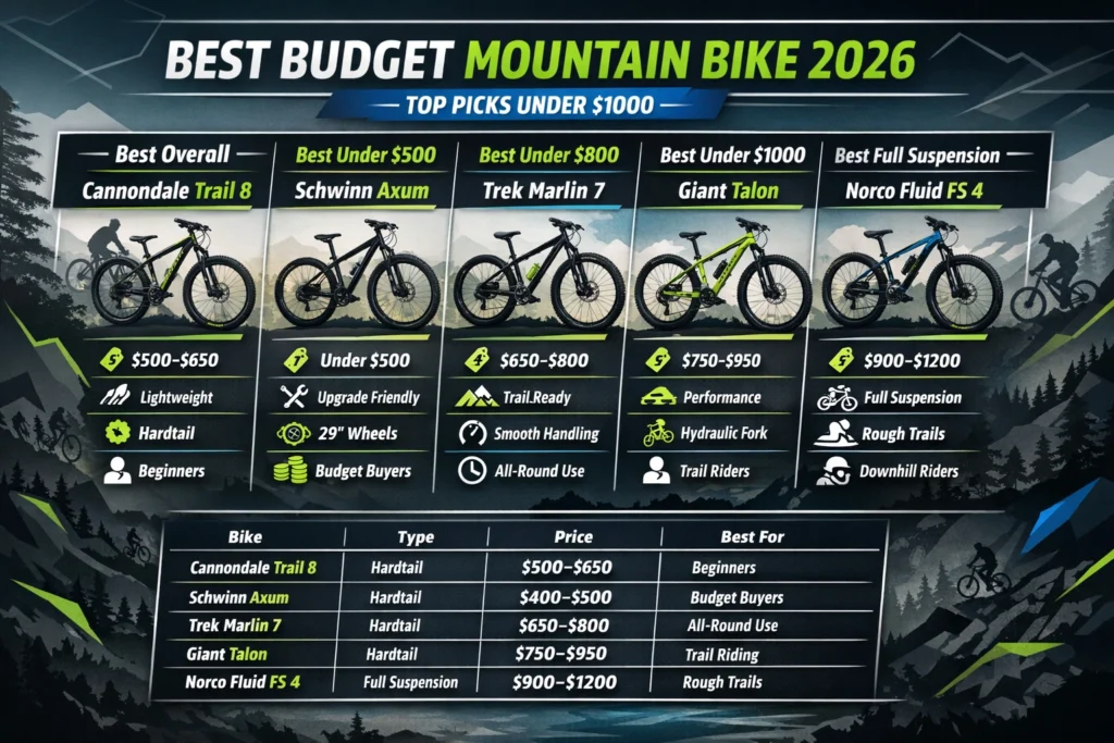 Best budget mountain bike