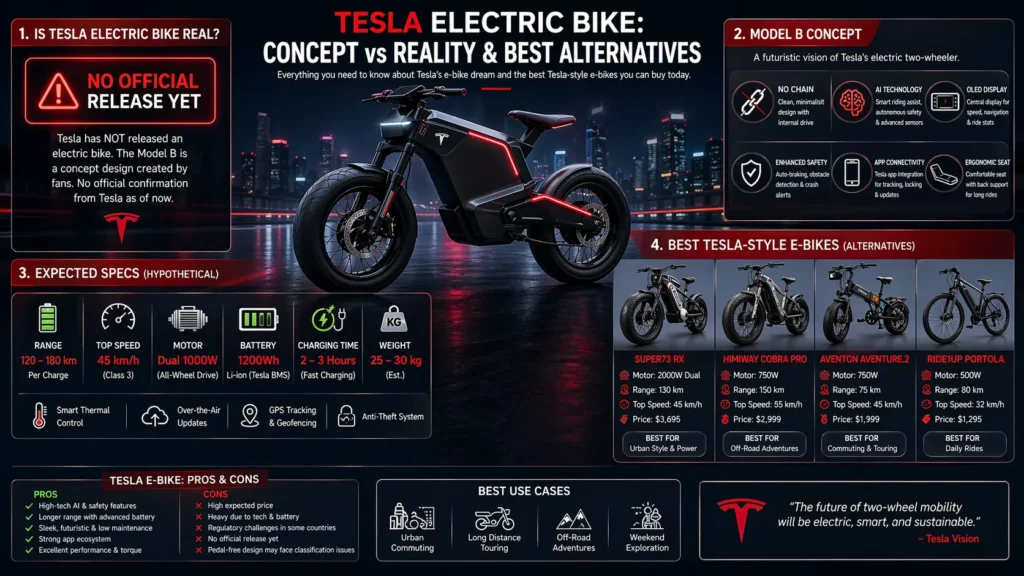 Tesla electric bike