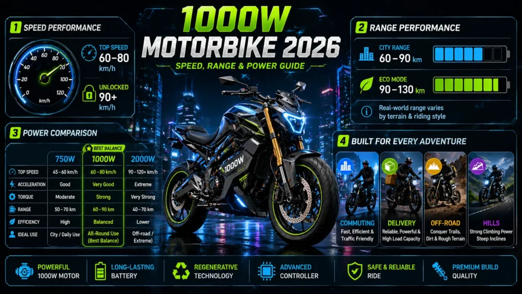 1000w electric bike