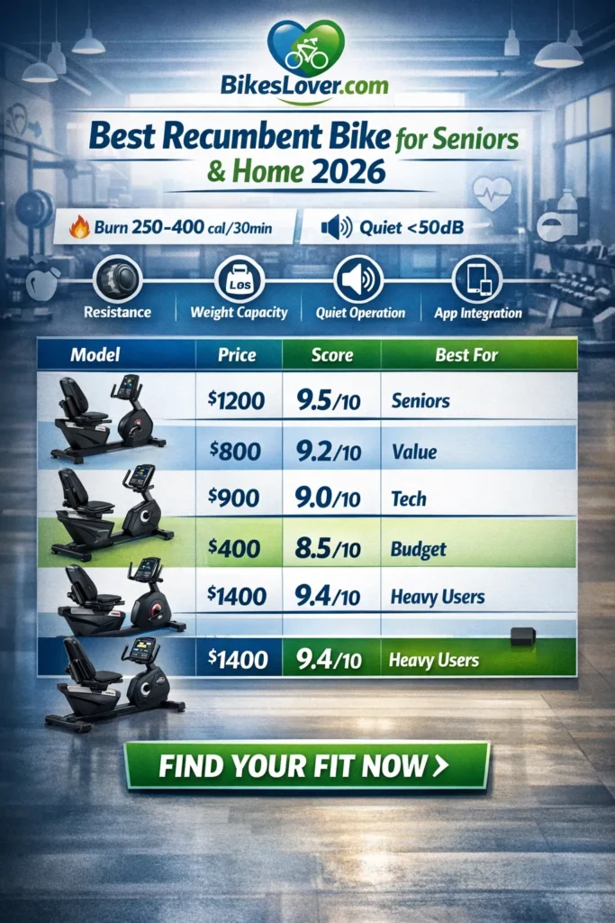 Best recumbent exercise bike