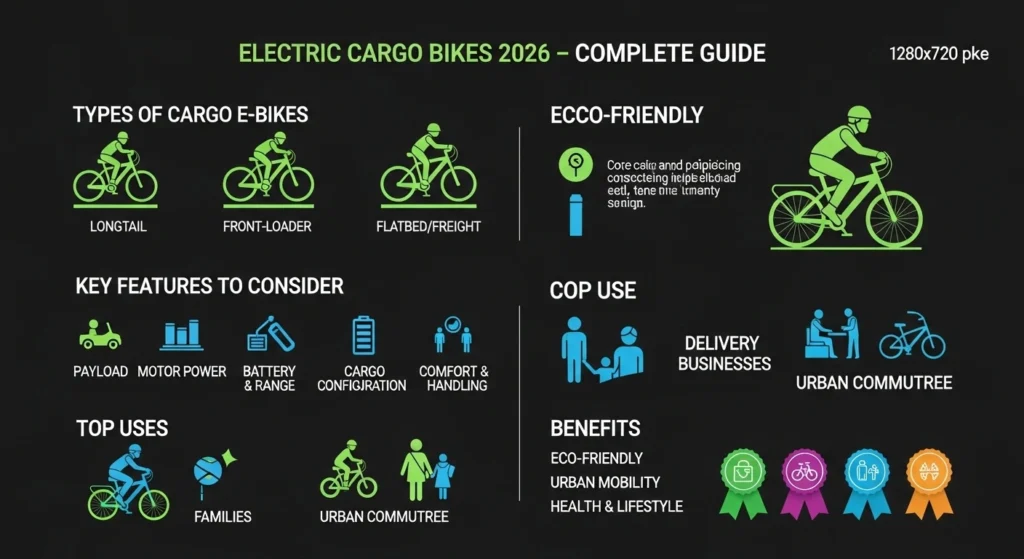 Electric bikes cargo