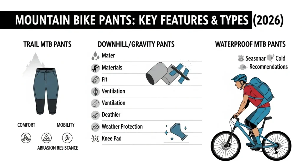 Mountain bike pants