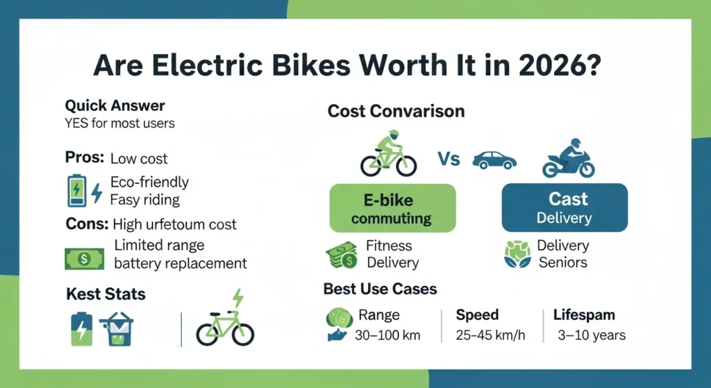 Are electric bikes worth it?