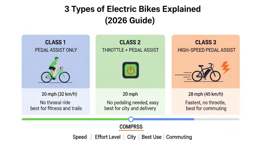 What are the three types of Best bikes?