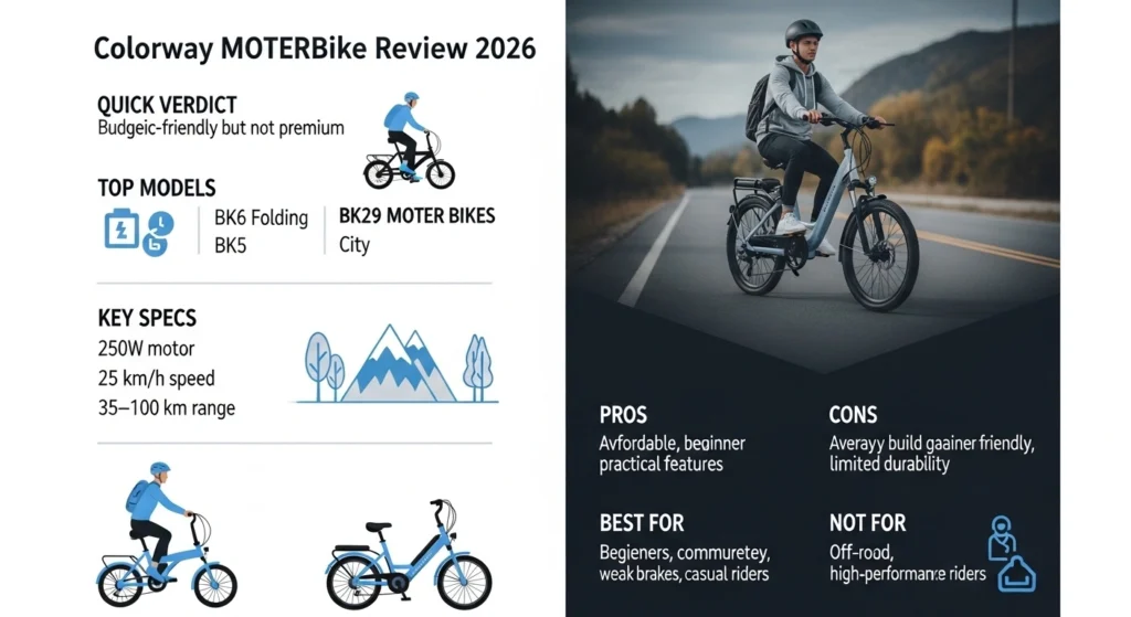 Colorway electric bike