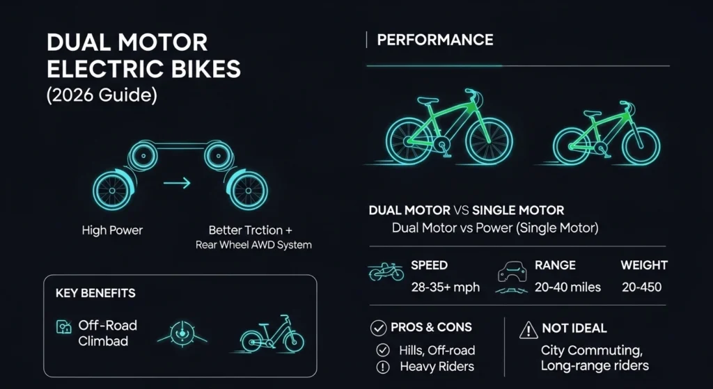 Dual motor electric bike