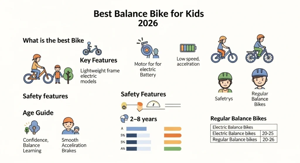 Electric balance bike