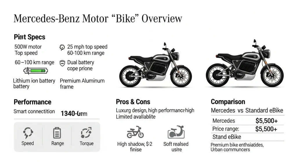 Electric bike mercedes benz