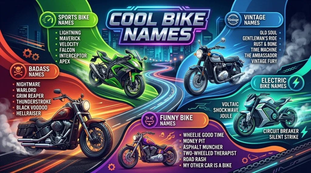 Cool Bike Names