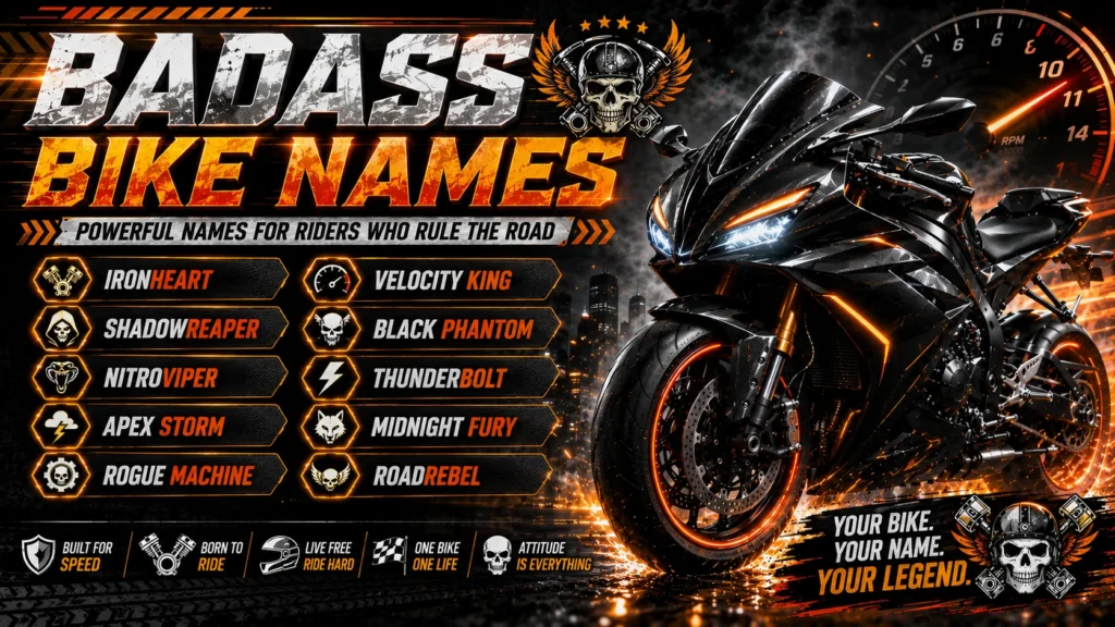 Badass Bike Names