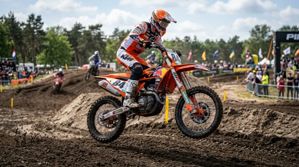 Electric ktm motocross bike