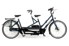 Tandem electric bike 1280 by 720 pixel image