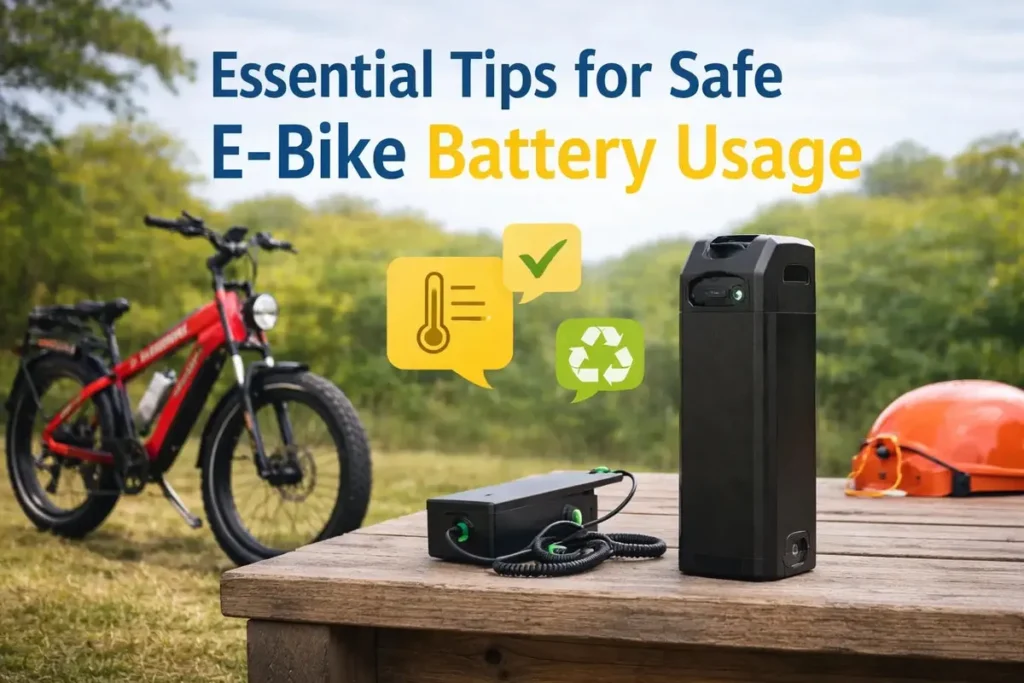 Electric bike charger