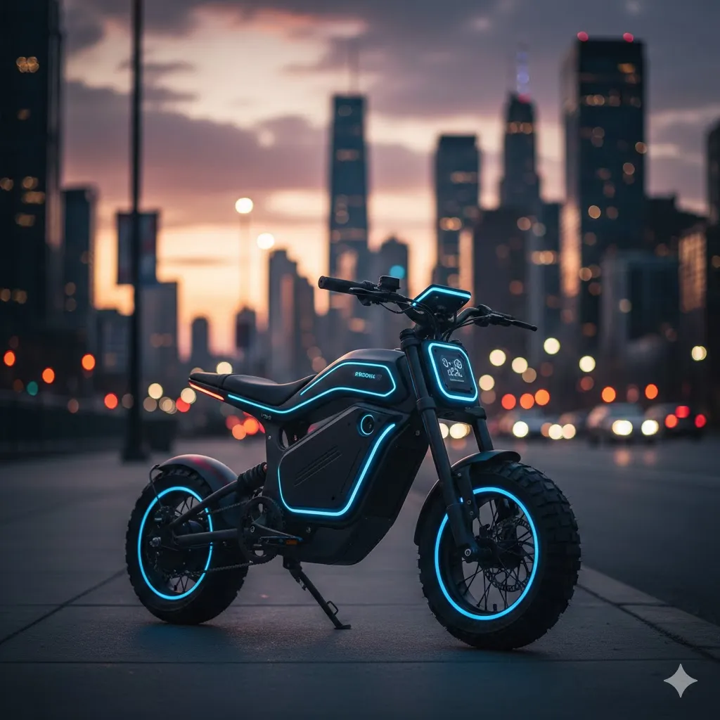 Electric mini bike