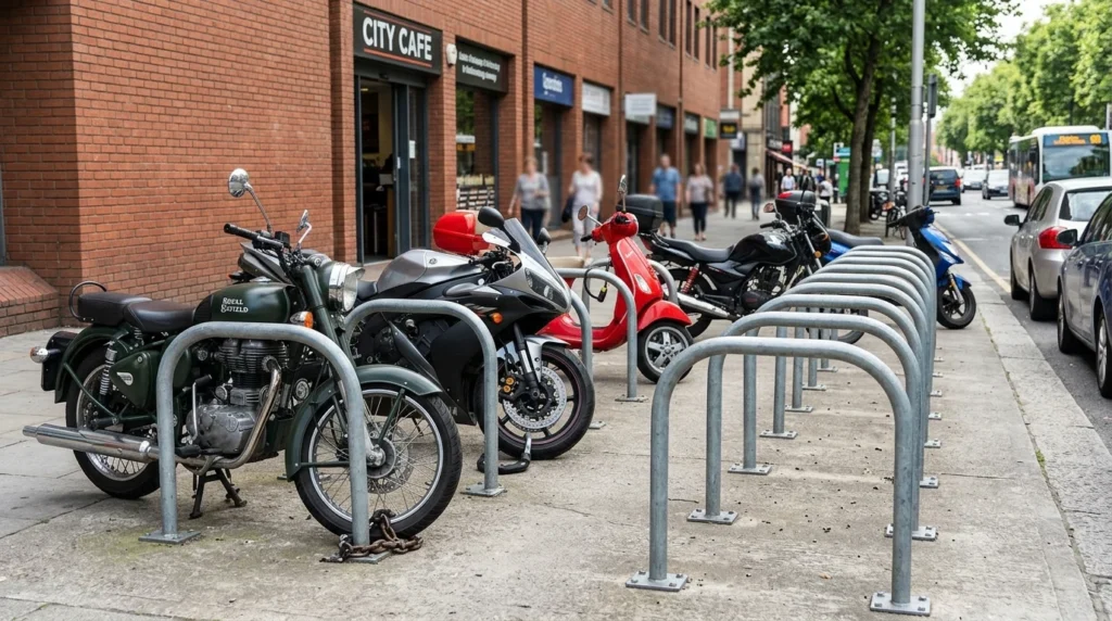 Electric bike racks