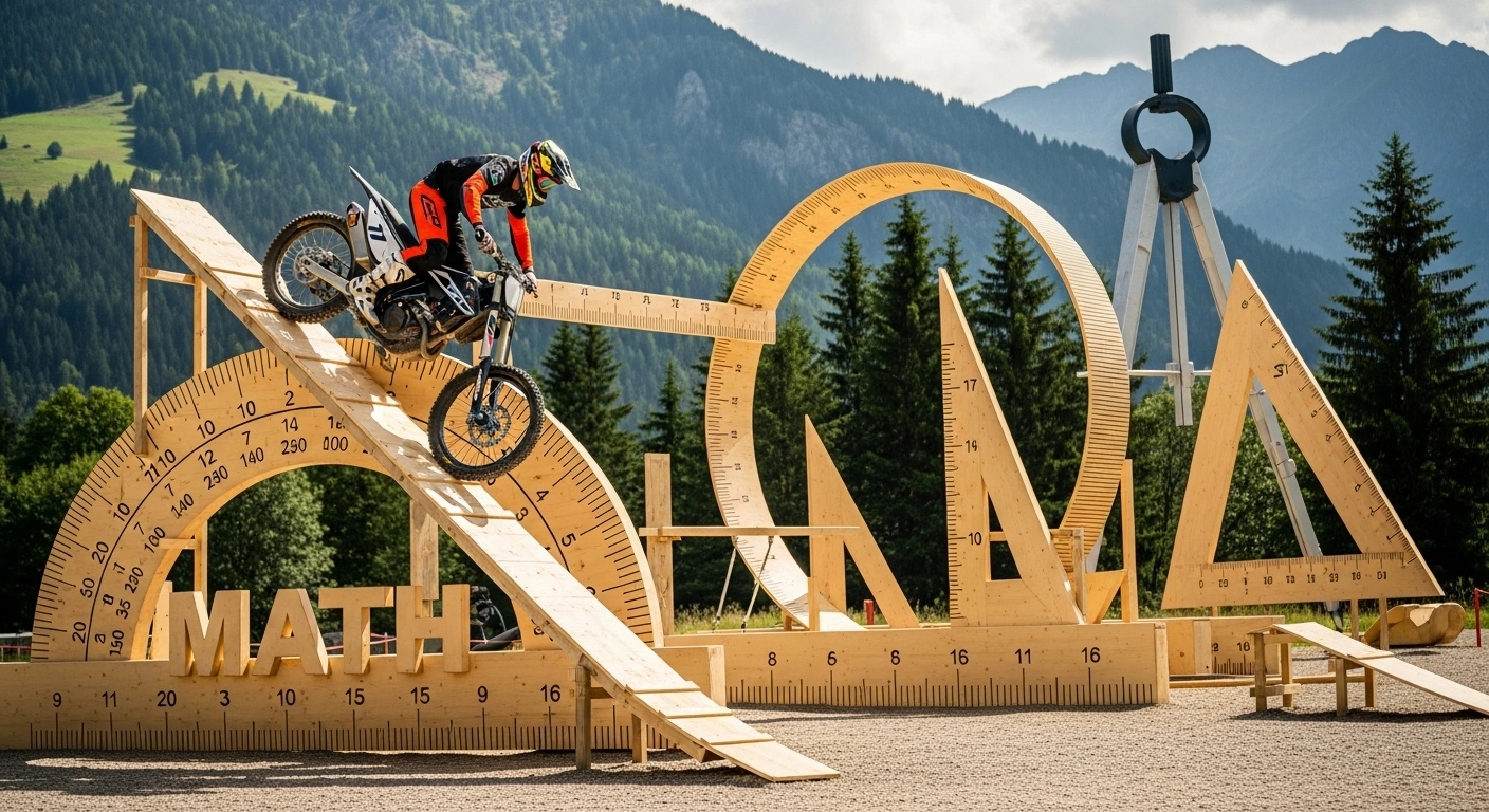Mountain Bike Racer Math Playground tips and controls.