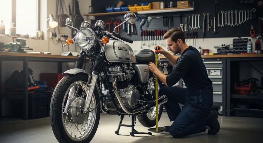 How do you measure a bike