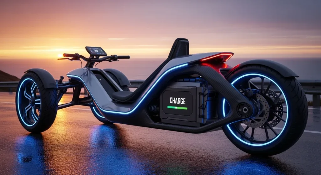 Electric trike bike