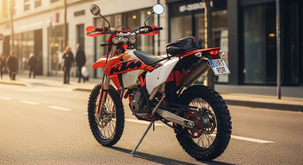 Street legal electric dirt bike