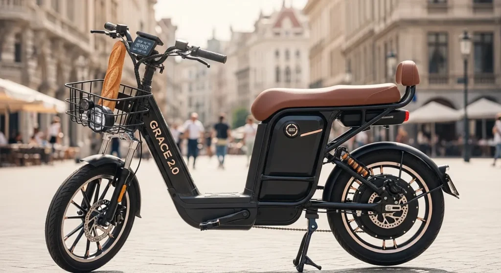 Grace 2.0 step-thru electric bike