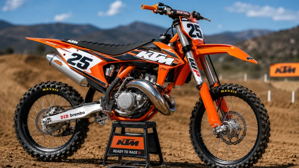 Electric ktm motocross bike