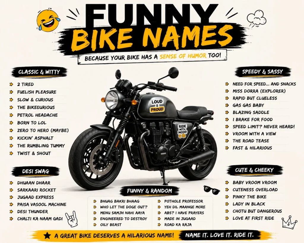 Funny Bike Names