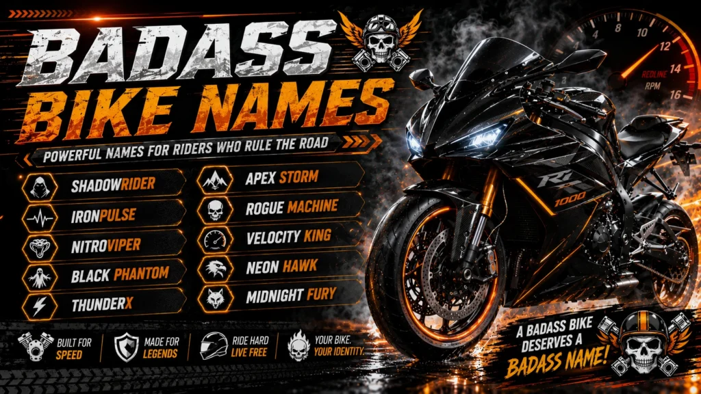 Badass Bike Names