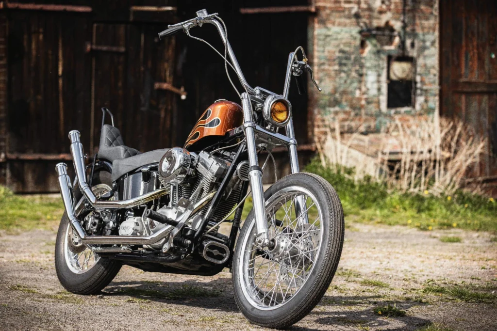 Electric chopper bike