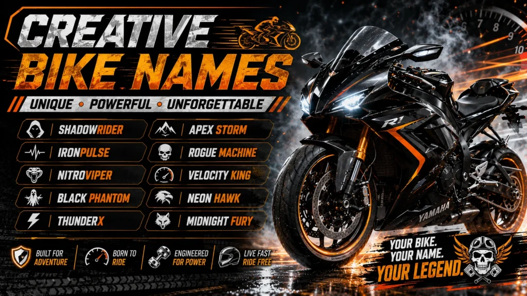 Creative Bike Names