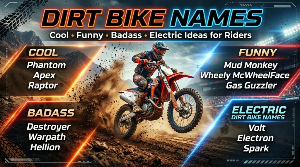 Dirt Bike Names