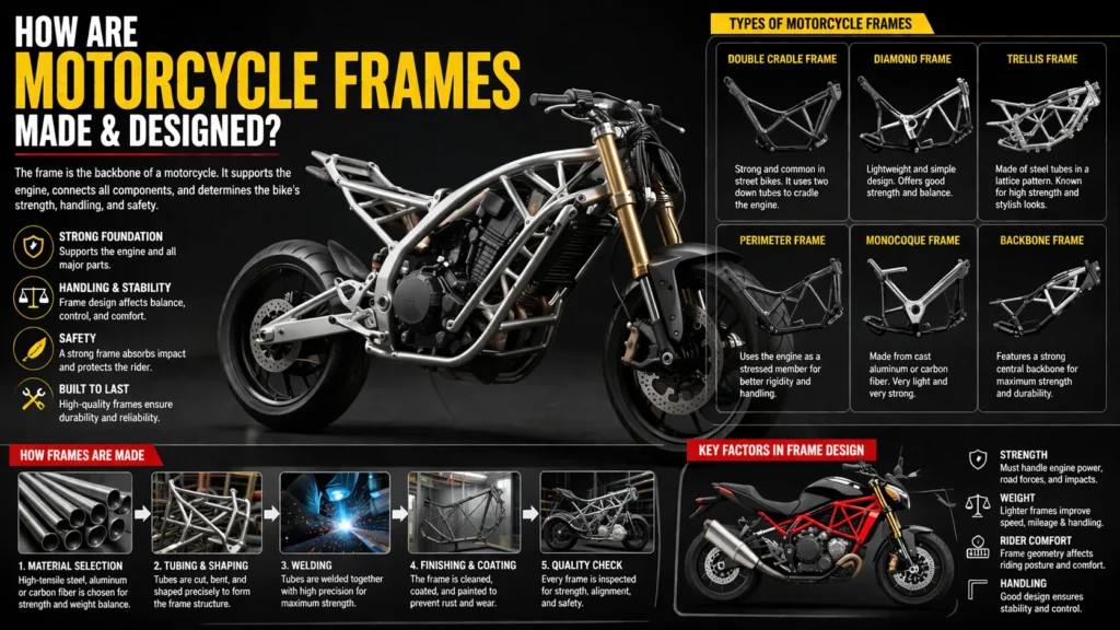 How are bike frames measured