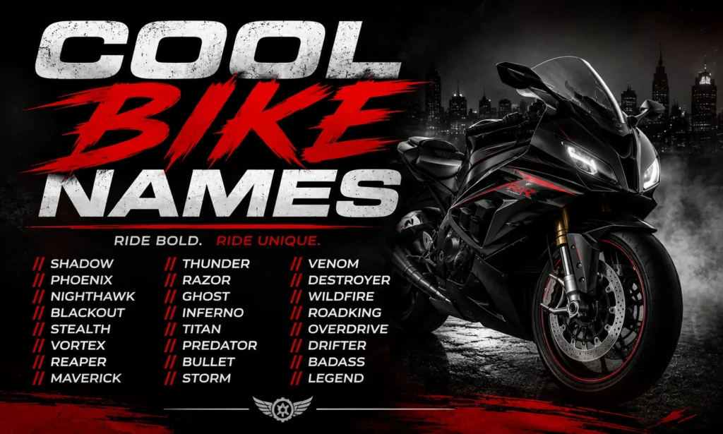 Cool Bike Names