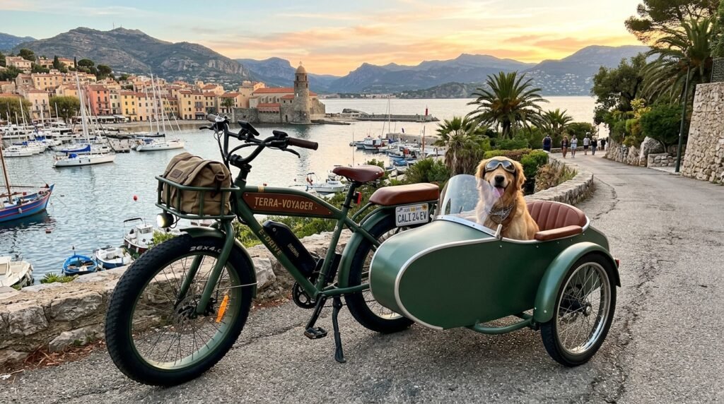 Electric bike with sidecar