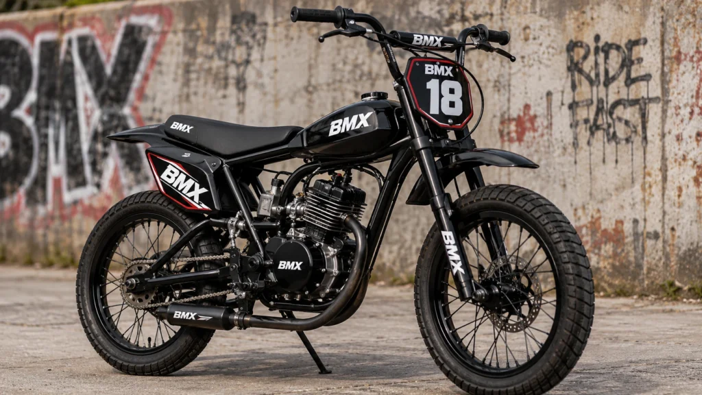 Electric bmx bike